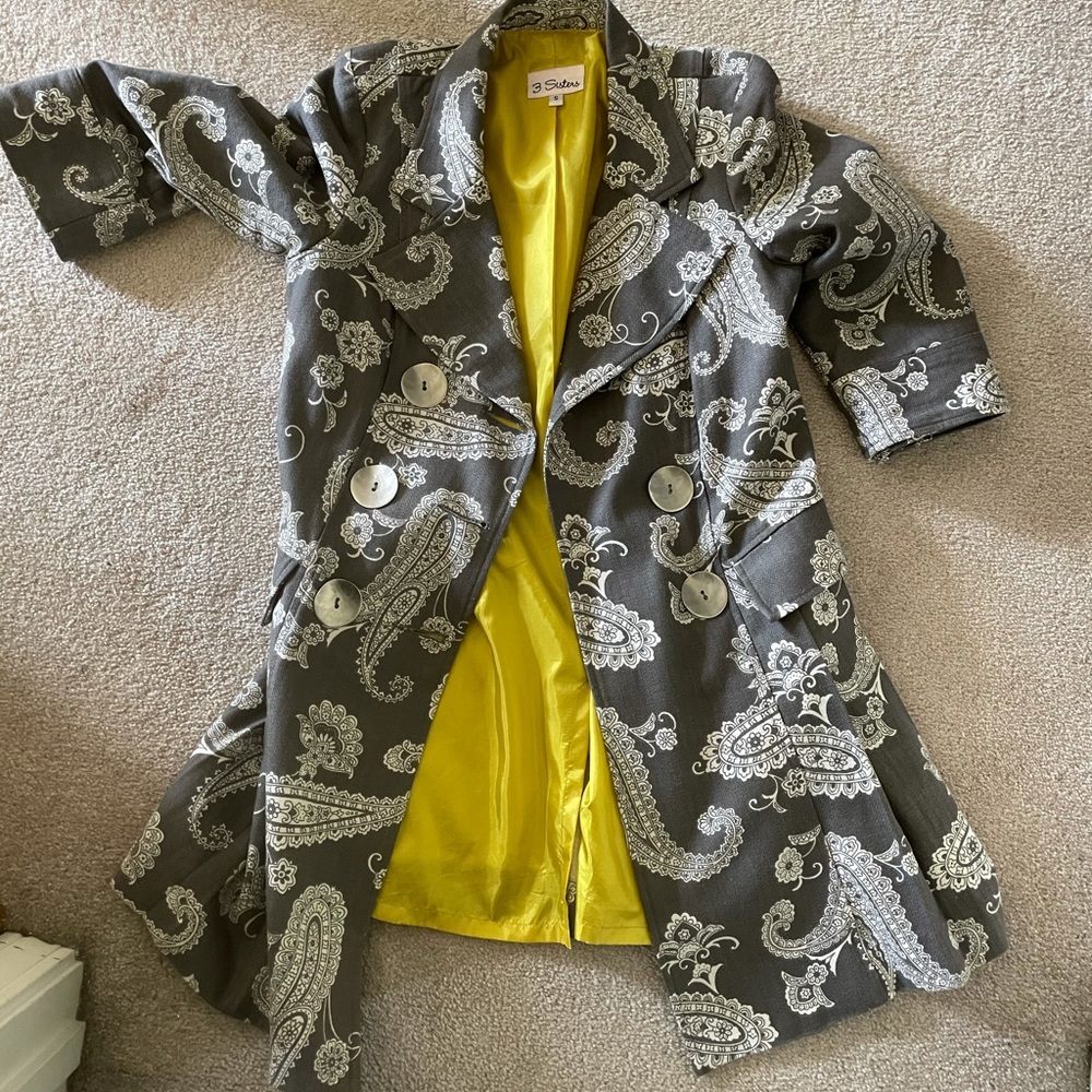 PAISLEY COAT